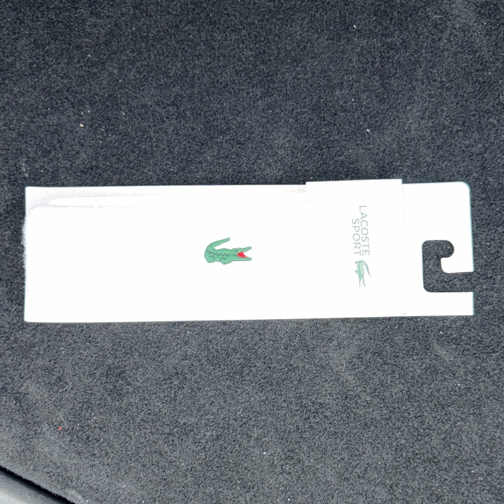 Lacoste Sport White Crew Socks